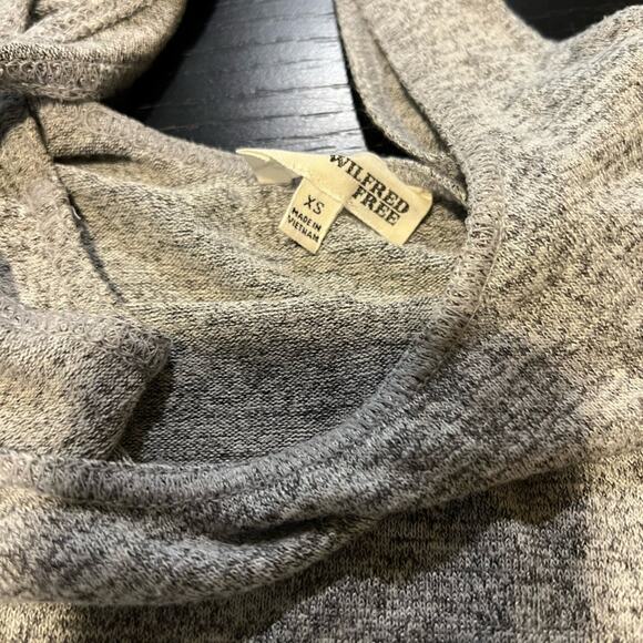 Aritzia Wilfred Free Grey Fully Bottom Bodysuit size XS - Picture 3 of 4